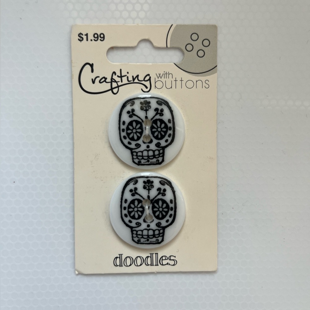 Dia De Muertos Buttons